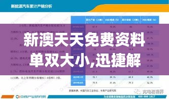 新澳天天免费资料单双大小,迅捷解答方案设计_PT29.554