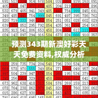 预测343期新澳好彩天天免费资料,权威分析说明_eShop12.673