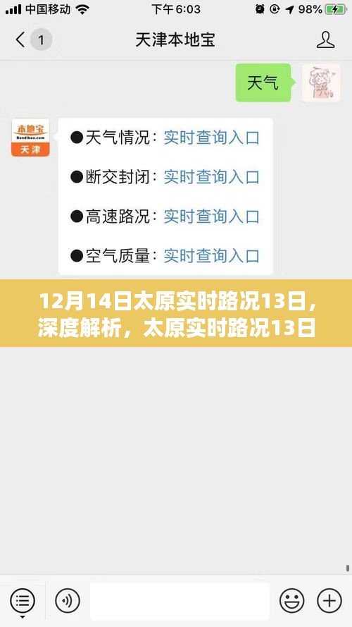 深度解析，太原实时路况报告与体验评测——以12月13日为观察点